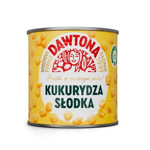 Kukurydza konserwowa słodka Dawtona 400 g