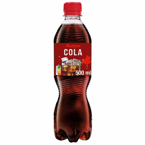 Napój gazowany o smaku cola Auchan 500 ml