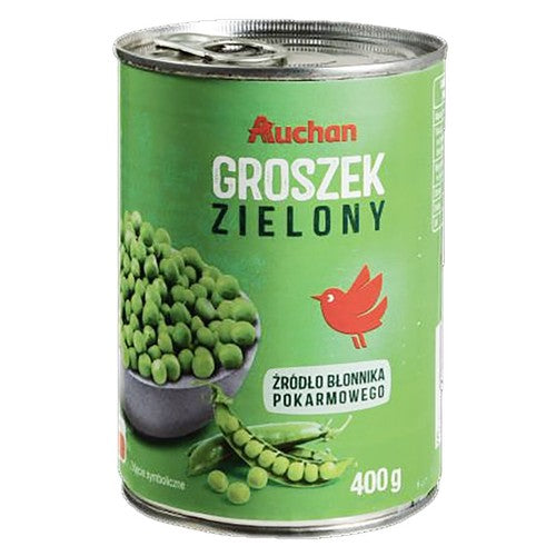 Groszek konserwowy Auchan 400 g